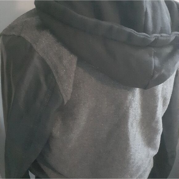 Aeropostale Varsity Style Hooded Jacket - Picture 3 of 5